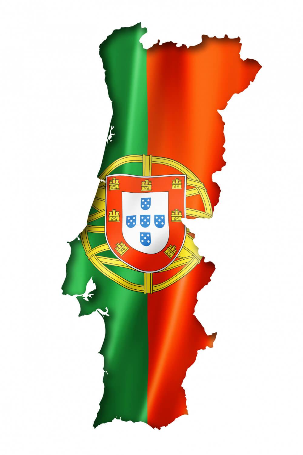 Portugal map - Portuguese Language Translation to English - transcribe Lingo