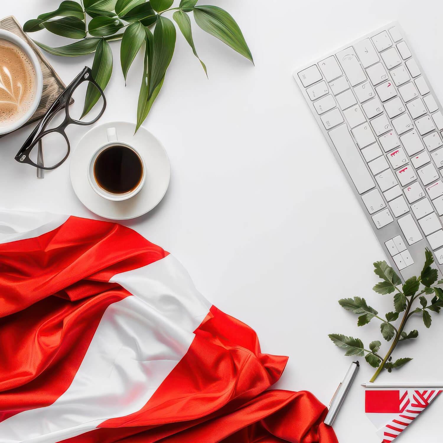 polish flag in a table - english to polish translations - Transcribe lingo