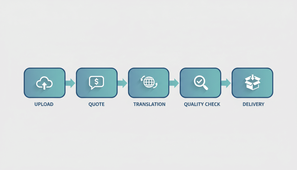 Five-step process for getting documents translated and certified