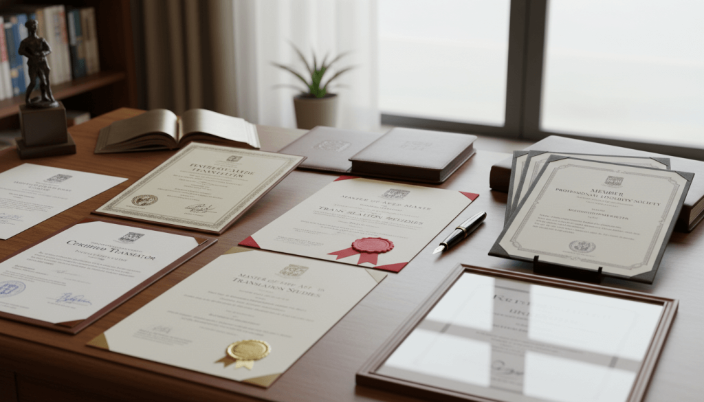 Recognised translation qualifications in the UK