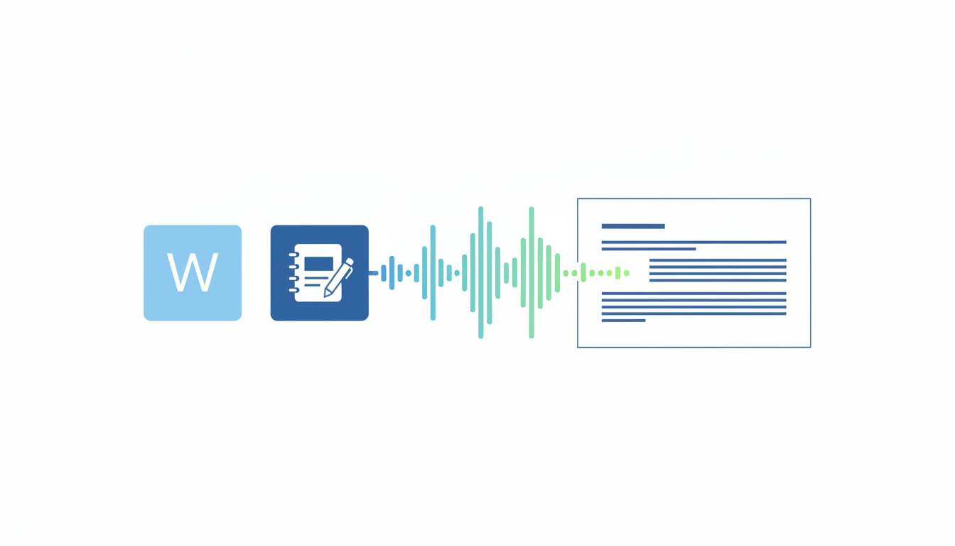How to Transcribe Audio into Text in Word and OneNote (Step-by-Step)
