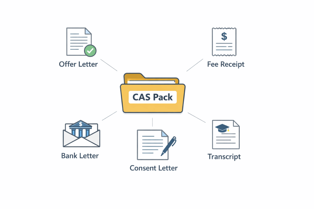 CAS pack documents that may need certified translation