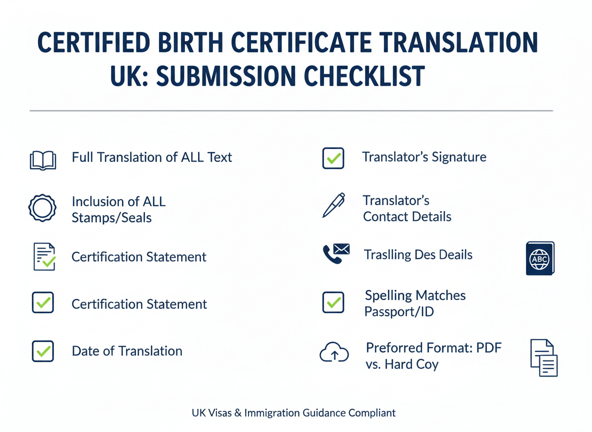 How to Get a Certified Translation of a Birth Certificate in the UK