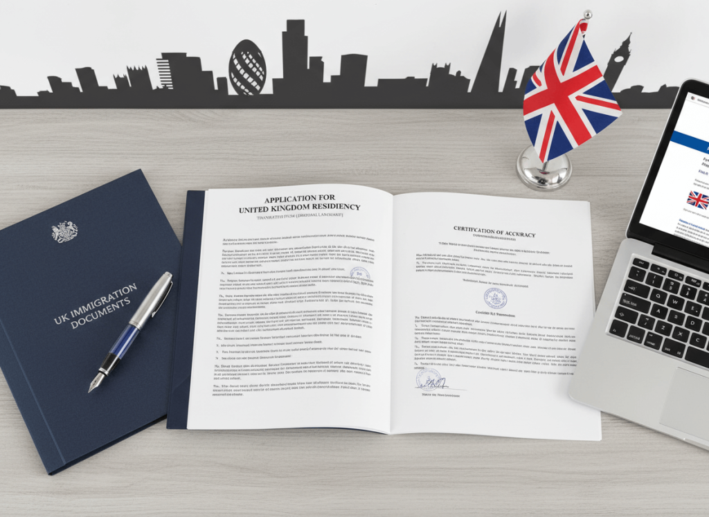 Certified birth certificate translation pack ready for submission