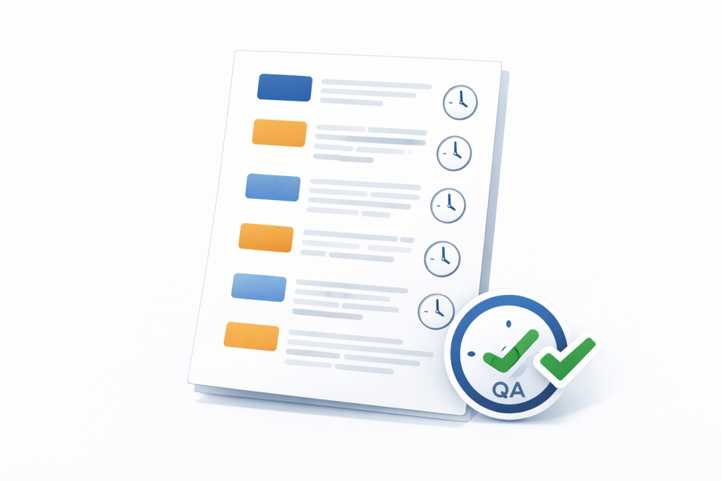Human-reviewed transcript with speaker labels and optional timestamps