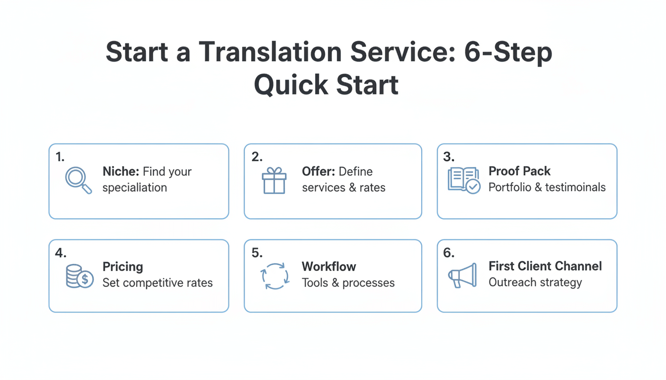 How to Start a Translation Service and Get Your First Clients