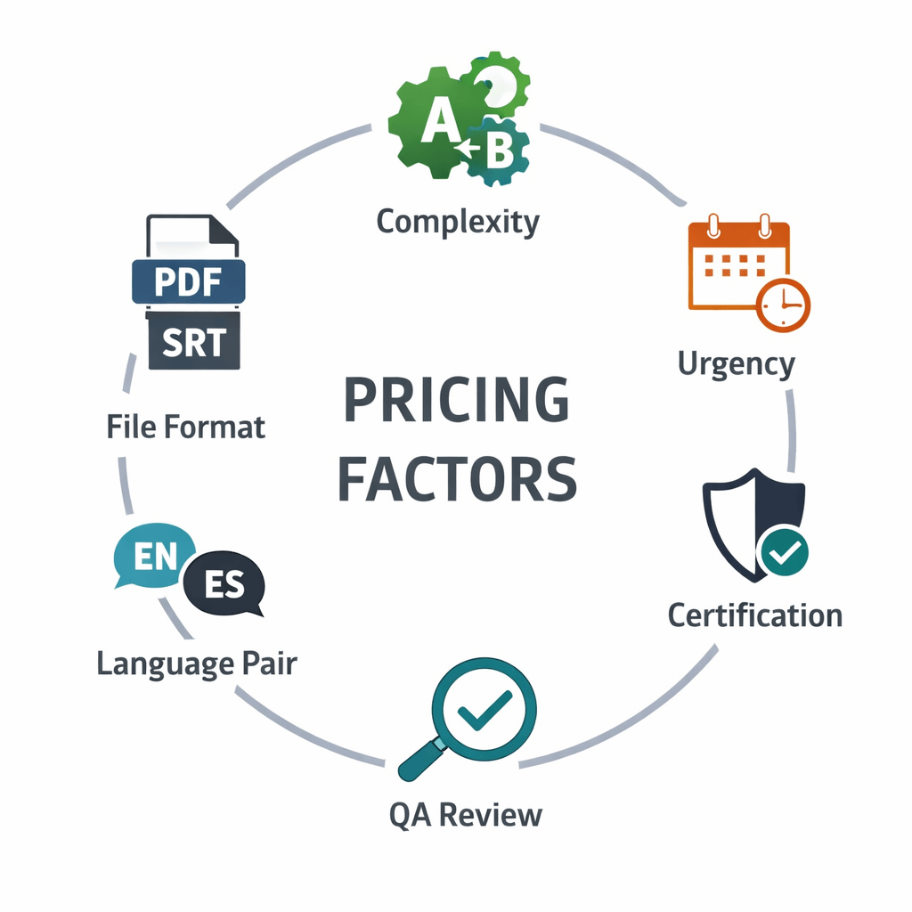 Key factors that change translation pricing and turnaround