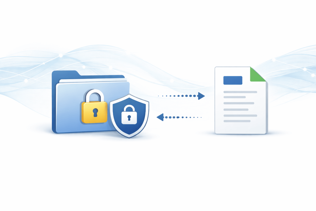 Secure handling of meeting recordings and transcripts