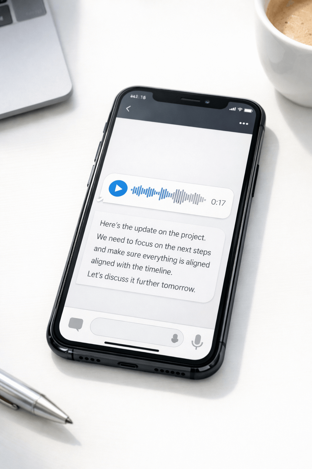 How to Transcribe WhatsApp Voice Notes to Text (iPhone & Android)